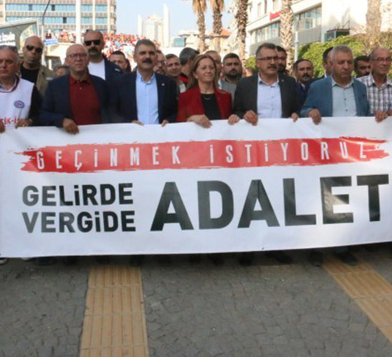 DİSK vergide adalet yasa tasarısını Meclis’e sunacak