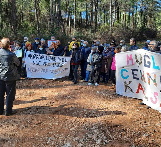 Muğla’da orman yolu diye çevre yolu yapımı Danıştay’a taşındı