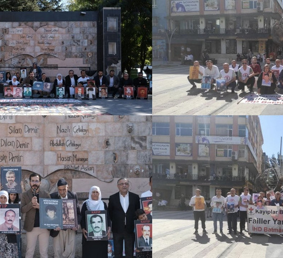 Diyarbakır ve Batman’da gözaltında kayıpların akıbetleri soruldu: ‘Barışı mutlaka inşa etmeliyiz’