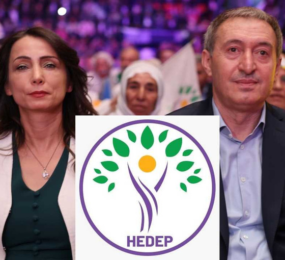 Yeni isim HEDEP, yeni eş genel başkanlar Tülay Hatimoğulları ve Tuncer Bakırhan