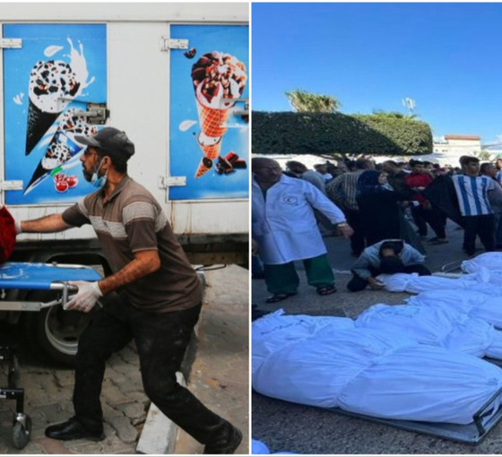 Gazze'de mezarlıklarda yer kalmadı: Toplu mezarlar açılıyor, cenazeler dondurma kamyonlarında tutuluyor
