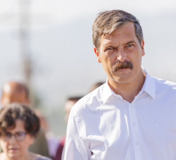 TİP'in Özgürlük Yürüyüşü 17'nci gününde: Erkan Baş Filistin için yürüdü