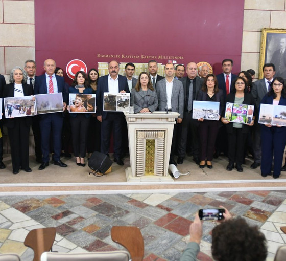 DBP ve HEDEP'ten Rojava fotoğraflarıyla muhalefete tezkere çağrısı: İktidarın savaş politikalarına onay vermeyin