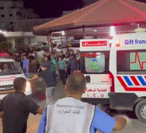 Gazze'de katliam: Hastane vuruldu, en az 660 ölü var