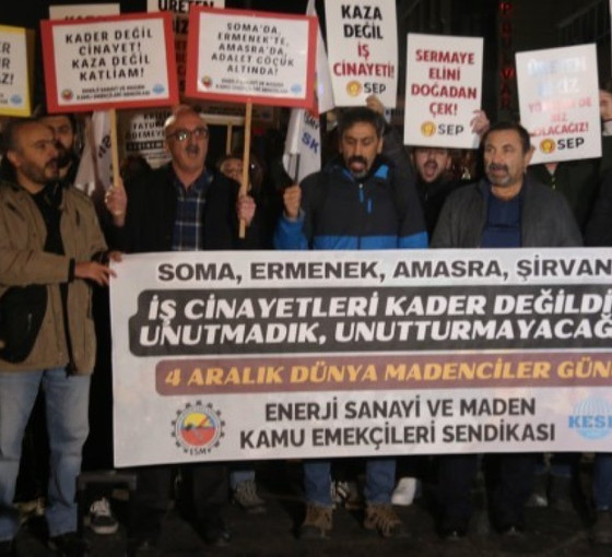 Dünya Madenciler Günü: 10 ayda 36 maden işçisi öldü