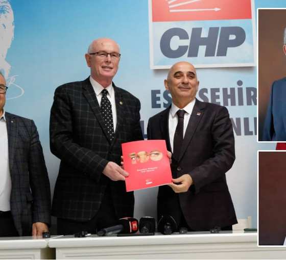 Eskişehir'de CHP'li üç başkan da adaylık başvurusu yaptı