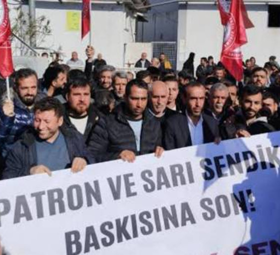 Özak direnişi 25'inci gününde: Ticaret Odası'ndan işçilere ziyaret, barodan destek