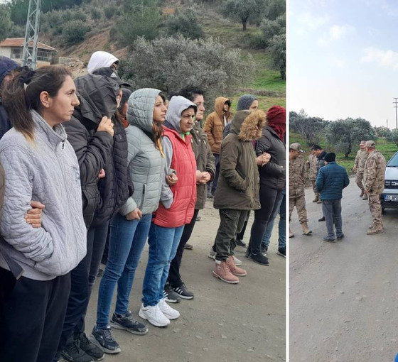 TOKİ, jandarma eşliğinde Dikmece'ye girmeye çalıştı, köylüler direniş başlattı