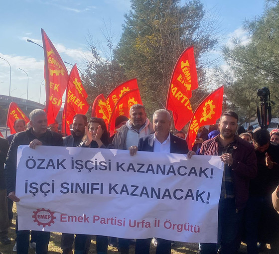 Direnişteki Özak işçilerine mahkemeden eylem yasağı
