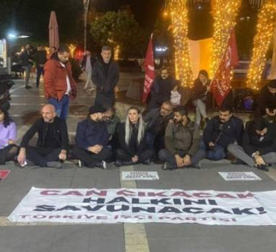 Adana'da Can Atalay için oturma eylemi: Can'ı alacağız!