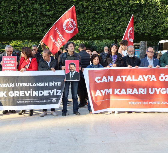 TİP'liler Can Atalay için açlık grevine başladı