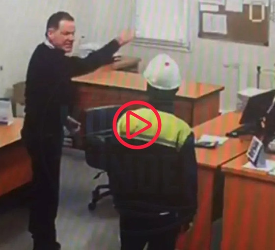 Tezcan Galvaniz'in patronundan işçiye şiddet
