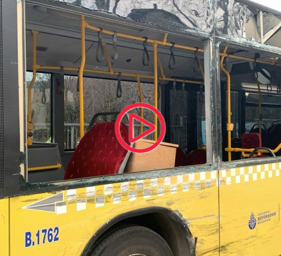 Sarıyer'de İETT otobüsü ile kamyonet çarpıştı: İki yolcu yaralı