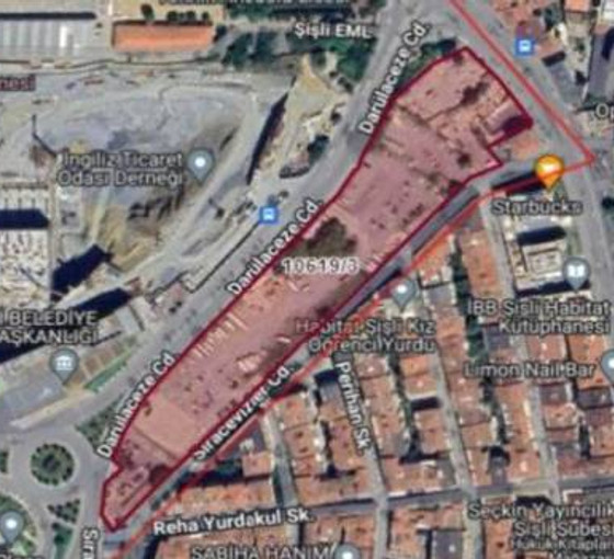 'Rezerv alan' ilan edilmişti: Şişli'ye 72 katlı rezidans