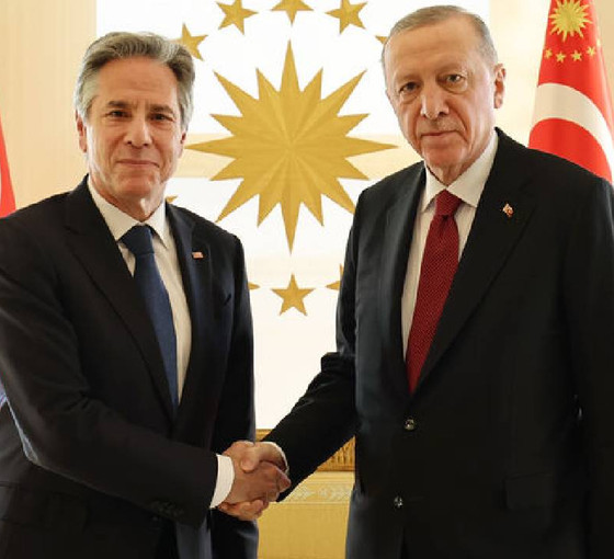 Erdoğan ile görüşen Blinken, 'Gazze'de Türkiye'nin rol oynamasını istiyor'