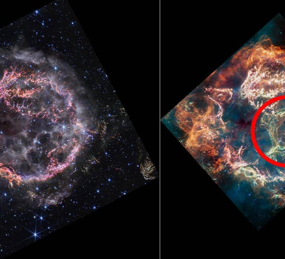 NASA, teleskoplarıyla süpernova kalıntısındaki 'Yeşil Canavar'ın izini sürüyor