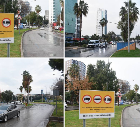 Mersin Limanı için hafriyat kamyonları belediyeye ait yolları kullanamayacak