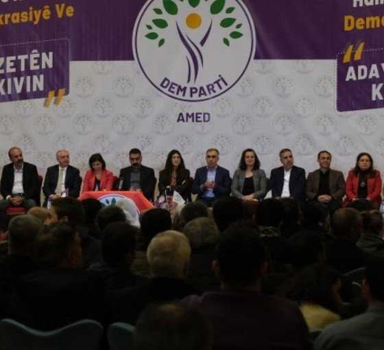 DEM Parti, Diyarbakır'da eşbaşkan aday adaylarını tanıtıyor
