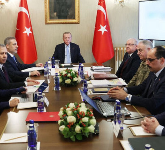 Dolmabahçe'de Erdoğan başkanlığında 'güvenlik toplantısı'