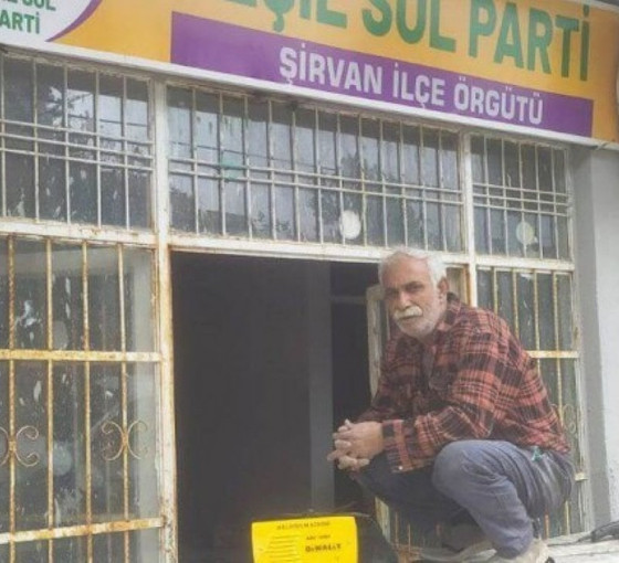 DEM Parti Şirvan İlçe Eşbaşkanı Kadri Bilgiz vefat etti