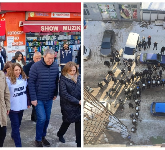 'Büyük Özgürlük Yürüyüşü' başladı: Van kolu Hakkari'ye uğurlandı, Kars kolu yarın Iğdır'a geçecek