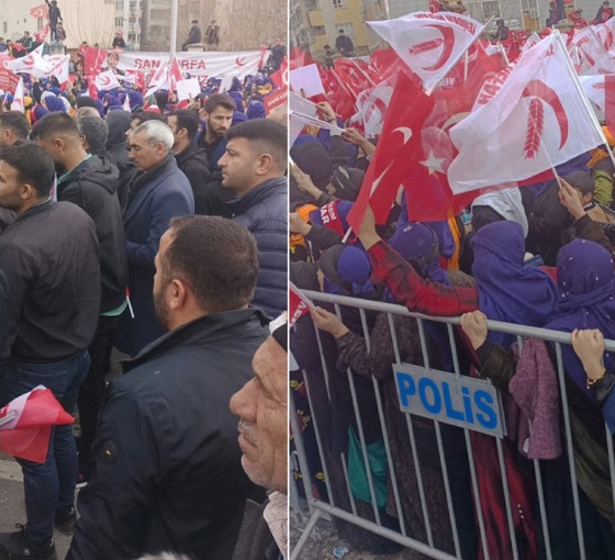 YRP'den Urfa'da harem-selamlık miting: Gülpınar'dan eski partisi AKP'ye israf göndermesi