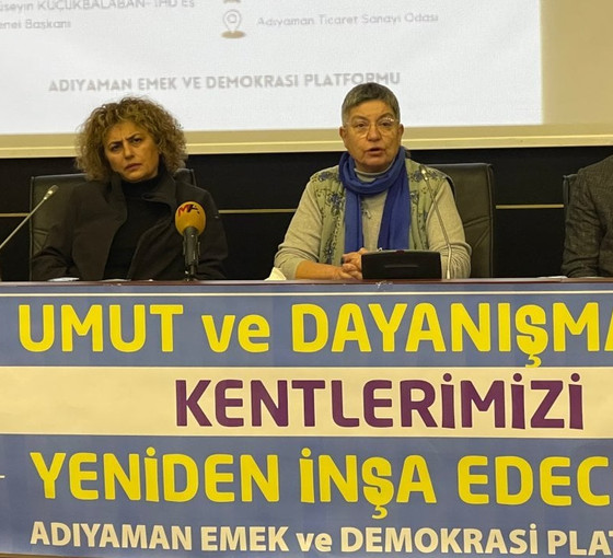 TTB Genel Başkanı Fincancı: Adıyaman’da sağlık hizmetleri enkaz altında kaldı