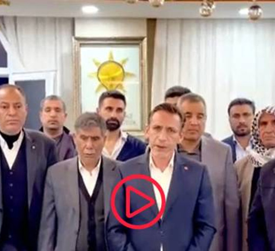 AKP Akçakale İlçe Başkanı Yıldık ve İlçe Teşkilatı istifa etti