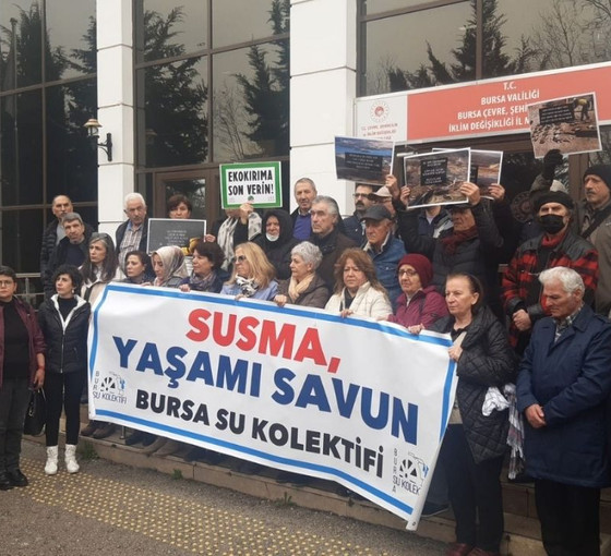Bursa Su Kolektifi'nden İliç tepkisi: 'Siyanürlü madencilik yasaklansın, Çöpler madeni kapatılsın'