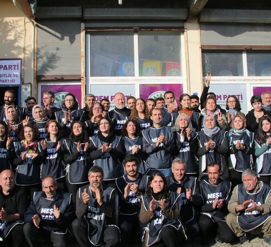 'Büyük Özgürlük Yürüyüşü' Halfeti'de sona erdi
