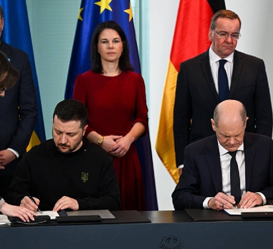 Zelenskiy ile güvenlik anlaşması imzalayan Scholz: Tarihi bir adım, Putin'e net mesaj gönderiyoruz