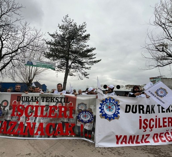 Durak Tekstil’de sendikaya üye olan altı işçi işten çıkarıldı