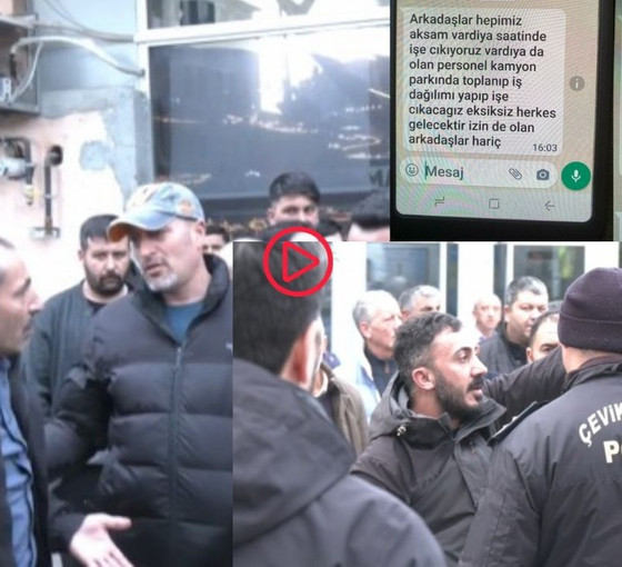 İliç'te isyan büyüyor: Protesto edilen sendika başkanı işçiye 'şov yapma dedi, taşeron firma işe çağırdı
