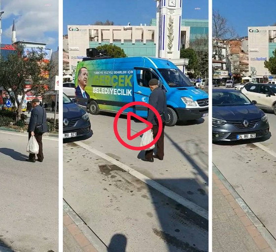 AKP'nin seçim aracı önünde hayat pahalılığı isyanı: 'Şuraya bak şuraya, 200 lira burası'