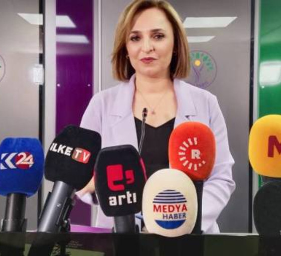 DEM Parti Sözcüsü Ayşegül Doğan: Her seçimde olduğu gibi bu seçimde de gözler DEM Parti’de