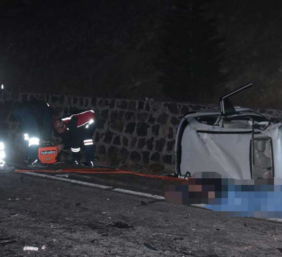 Nevşehir'de zincirleme kaza: Üç ölü, altı yaralı