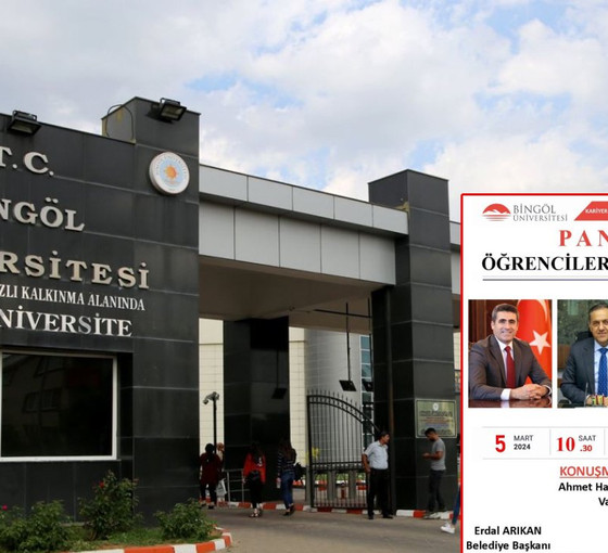 Bingöl'de AKP'nin adayı, vali ve rektörle yan yana: 'Vali il başkanlığını üstlenmiş'