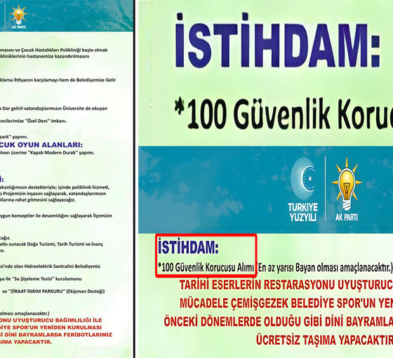 AKP'li adayın seçim vaadi: 100 korucu alımı