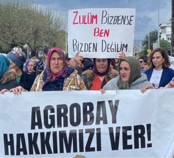 Agrobay işçileri: Tarım işçisi kardeşlerimiz için mücadele ediyoruz
