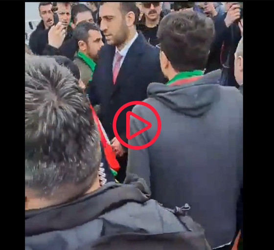 Özhaseki ve Varank Bursa'da İsrail'le yapılan ticaret nedeniyle protesto edildi: En az 3 gözaltı