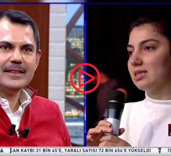 Murat Kurum'a yöneltilen Gazze sorusu engellendi