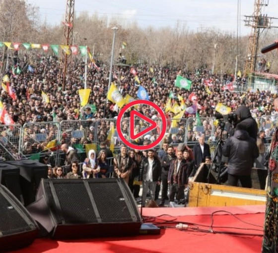 Hatimoğulları Van Newrozunda konuştu: Erdoğan gelsin bu meydanı görsün