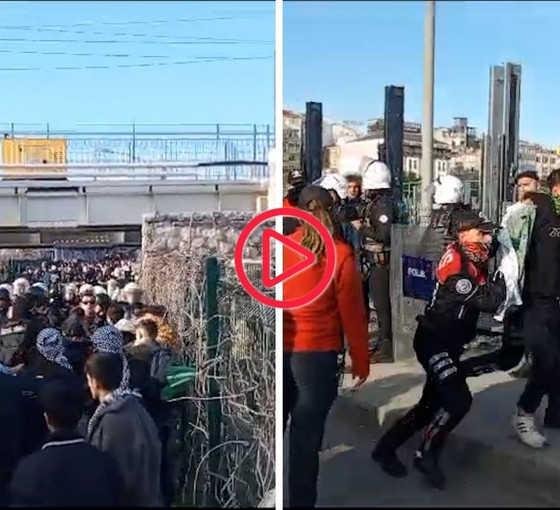 İstanbul'da Newroz çıkışında polis barikatı: Çok sayıda gözaltı