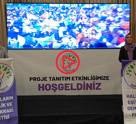 Akdeniz Belediyesi eşbaşkan adayları projelerini tanıttı: 'Dem Parti her yurttaşımızın ortak değerinin toplamıdır'
