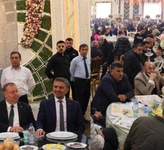 AKP’liler iftarını porselen tabaklarda, Kilisliler köpük tabldotlarda açtı