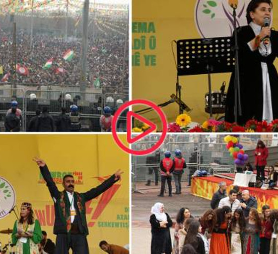Zana Diyarbakır Newroz'unda konuştu: Bir kez daha yolun açılmasına hazır mısınız?