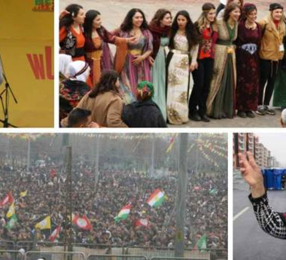 Diyarbakır'da Newroz'dan kareler