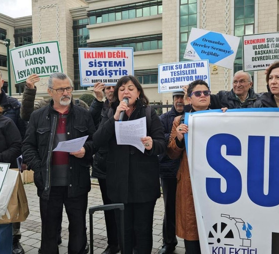 Bursa Su Kolektifi: Suyumuzu satana oy yok