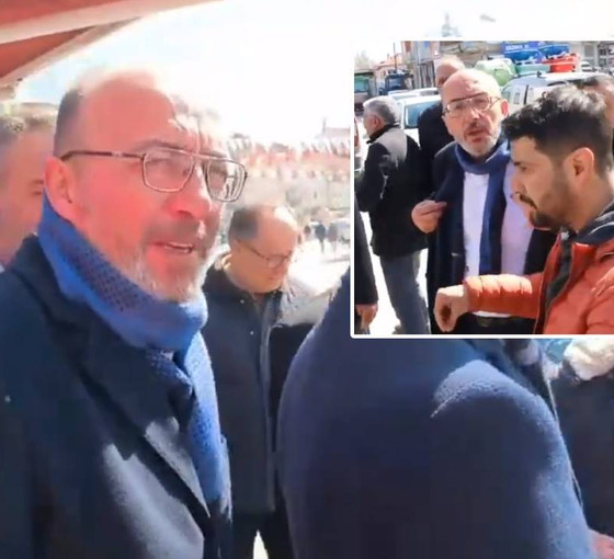 AKP’nin Kütahya İl Başkanı Mustafa Önsay gazeteciyi azarladı: İşine git, çarparım