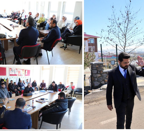 AKP'li aday okullarda seçim propagandası yapıp oy istiyor